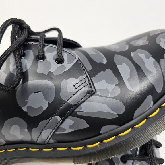 Dr Martens Leopard Print Boots - Picture 3 of 12